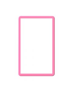 Silicone Bumper Guard for Standard PSA Graded Cards(Pink)