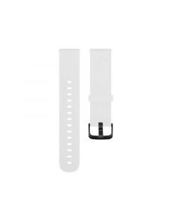 Silicone Strap for Huami Amazfit Bip5(White)