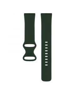 Silicone Strap for Fitbit Versa 3(100 140mm)(Military Green)