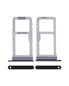 Sim Card Tray and MicroSD Card Tray for Samsung Galaxy A3 (A320/2017)(Black)