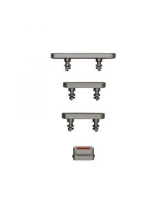 Hard Buttons(Power/Volume/Switch) for iPhone 12(Silver)
