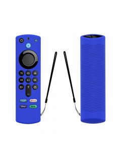 Silicone Case for Amazon Fire TV Stick 4K Max/Alexa Voice Remote 3rd Gen(Blue)
