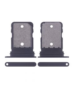 Single Sim Card Tray for Google Pixel 6 Pro (Black)