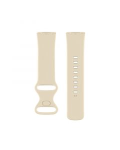 Silicone Strap for Fitbit Versa 3 (100 102mm)(Antique White)