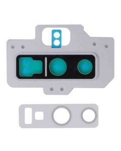 Back Camera Glass Lens And Cover Bezel Ring for Samsung Galaxy Note 9 (White)