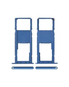 Sim Card Tray and MicroSD Card Tray for Samsung Galaxy A01 (A015/2020)(Blue)