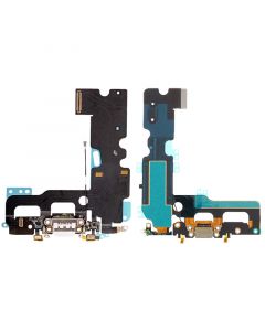 Charging Port Flex Cable(With Mic,Antenna) for iPhone 7 Plus(Silver)