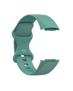 Silicone Strap for Fitbit Charge5(103 145mm)(Pine Green)