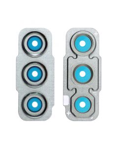 Back Camera Lens With Bezel Ring for Samsung Galaxy S21 FE 5G (Silver)