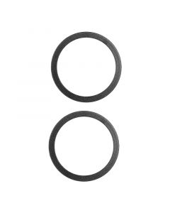 Back Camera Ring for iPhone 12(Black)(2 piece set)