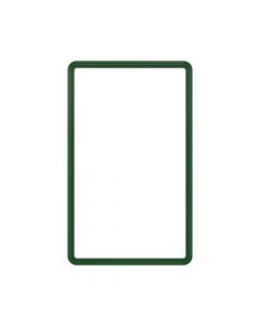 Hard TPU Bumper Guard(Midnight Green) with Clear Acrylic Plate for Standard PSA Graded Cards