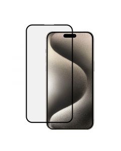 HD Tempered Glass for iPhone 15 Pro Max - Anti Scratch/Fingerprint [Full Coverage] Auto Dust/Align Kits(2 Pack)