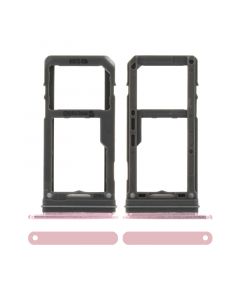 Sim Card Tray and MicroSD Card Tray for Samsung Galaxy S8/Galaxy S8 Plus(Pink)