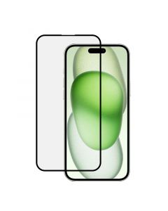 HD Tempered Glass for iPhone 15 Plus /iPhone 16 Plus- Anti Scratch/Fingerprint [Full Coverage] Auto Dust/Align Kits(2 Pack)