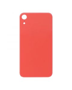 Back Glass Cover for iPhone XR (for iPhone/Large Camera Hole) - Coral