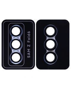 Metal Ring Camera Lens Protector For Samsung Galaxy Z Fold 6 (Light Blue)