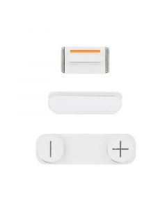 Hard Buttons(Power/Volume/Vibrator) for iPhone 5S(Silver)