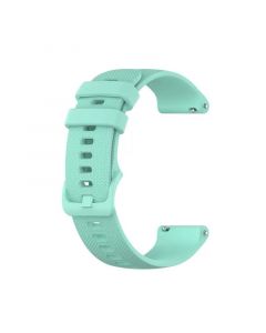 Silicone Strap for Garmin venu/Garmin venu sq/Garmin vivoactive 3 (20MM) (Duck Green)
