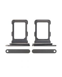 Sim Card Tray for Apple iPhone 16 Pro Max (Grey)