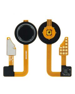 Power/Home Button/Fingerprint Sensor With Flex Cable for LG G6 (Black)