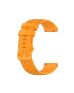 Silicone Strap for Garmin venu/Garmin venu sq/Garmin vivoactive 3 (20MM) (Amber)