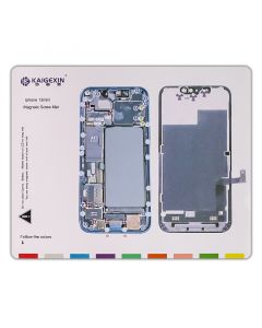Magnetic Screw Position Memory Pad Set for iPhone 13 Mini