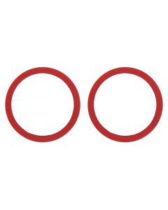 Back Camera Ring for iPhone 12 Mini(Red)(2 piece set)