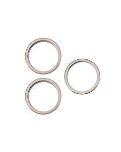 Back Camera Bezel Ring Only for iPhone 15 Pro (3 Piece Set) (Gold)