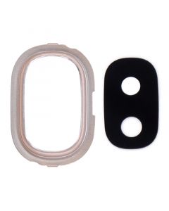 Back Camera Lens With Bracket for Samsung Galaxy J4 (J400/2018) (Gold)