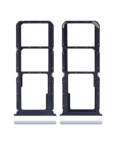 Dual Sim Card Tray for OnePlus Nord N20 5G(Silver))