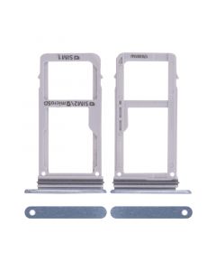 Sim Card Tray and MicroSD Card Tray for Samsung Galaxy A3 (A320/2017)(Blue)