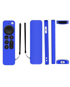 Silicone Case for Apple TV Siri Remote 4K/HD(2nd & 3rd Gen)(Blue)