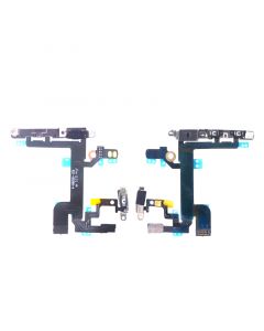 Power and Volume Flex Cable with Metal Plate for iPhone SE(2016)