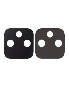 Back Camera Lens (Glass Only) With Adhesive for Pixel 5a(Black)