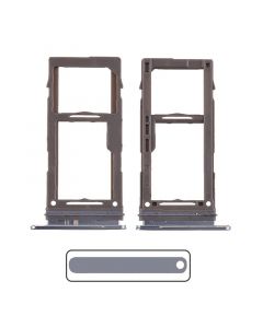 Sim Card Tray and MicroSD Card Tray for Samsung Galaxy S10/S10 Plus/S10E(Blue)