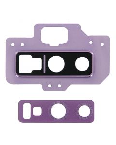 Back Camera Glass Lens And Cover Bezel Ring for Samsung Galaxy Note 9 (Purple)