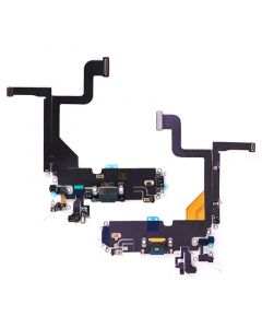 Charging Port Flex Cable for iPhone 13 Pro (Green)