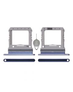 Sim Card Tray for Samsung Galaxy Z Flip1(With Card Needle)(Blue)