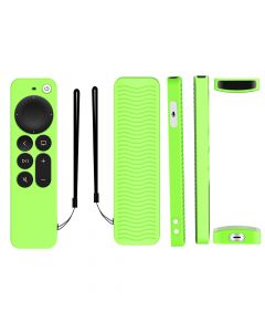 Silicone Case for Apple TV Siri Remote 4K/HD(2nd & 3rd Gen)(Glow Green)