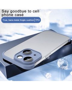 Corner pad protective case for iPhone 15 Plus (TPU)(Blue)