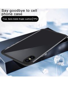 Corner pad protective case for iPhone X (TPU)(Black)