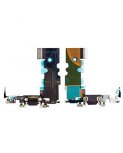 Charging Port Flex Cable(With Mic,Antenna) for iPhone 8/SE(2020)(Black)
