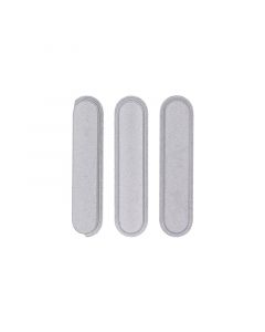 Hard Buttons Set for iPad Pro 12.9 (1st Gen)/iPad Air 2 (Power&Volume) (Silver)