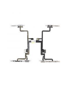 Power Button,Camera Flash LED,Noise Reduction Mic Flex Cable with Metal Plate for iPhone 7 Plus