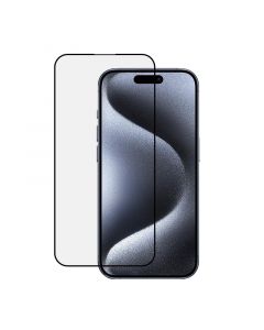 HD Tempered Glass for iPhone 15 Pro - Anti Scratch/Fingerprint [Full Coverage] Auto Dust/Align Kits(2 Pack)