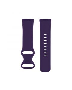 Silicone Strap for Fitbit Versa 3 (100 102mm)(Purple)