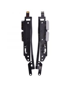 Power Button Flex Cable with Hard Buttons Set (Volume)(Silver) for iPad 5 (2017)/iPad 6 (2018)