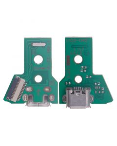 USB Charging Port Board W/ 12Pin Flex Cable for Sony PlayStation 4 Controllers (JDS-040)