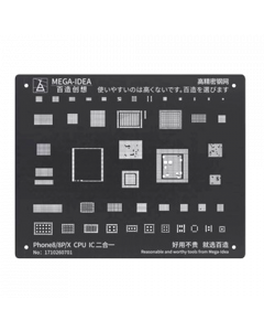 Reballing Black Stencil for iPhone 8/8P/X(CPU&IC)