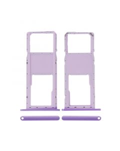 Sim Card Tray and MicroSD Card Tray for Samsung Galaxy A01 (A015/2020)(Purple)